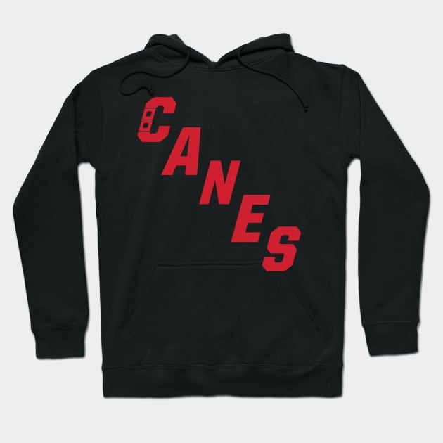 Ice Hockey canes ayres 90 Hoodie by TheYouthStyle